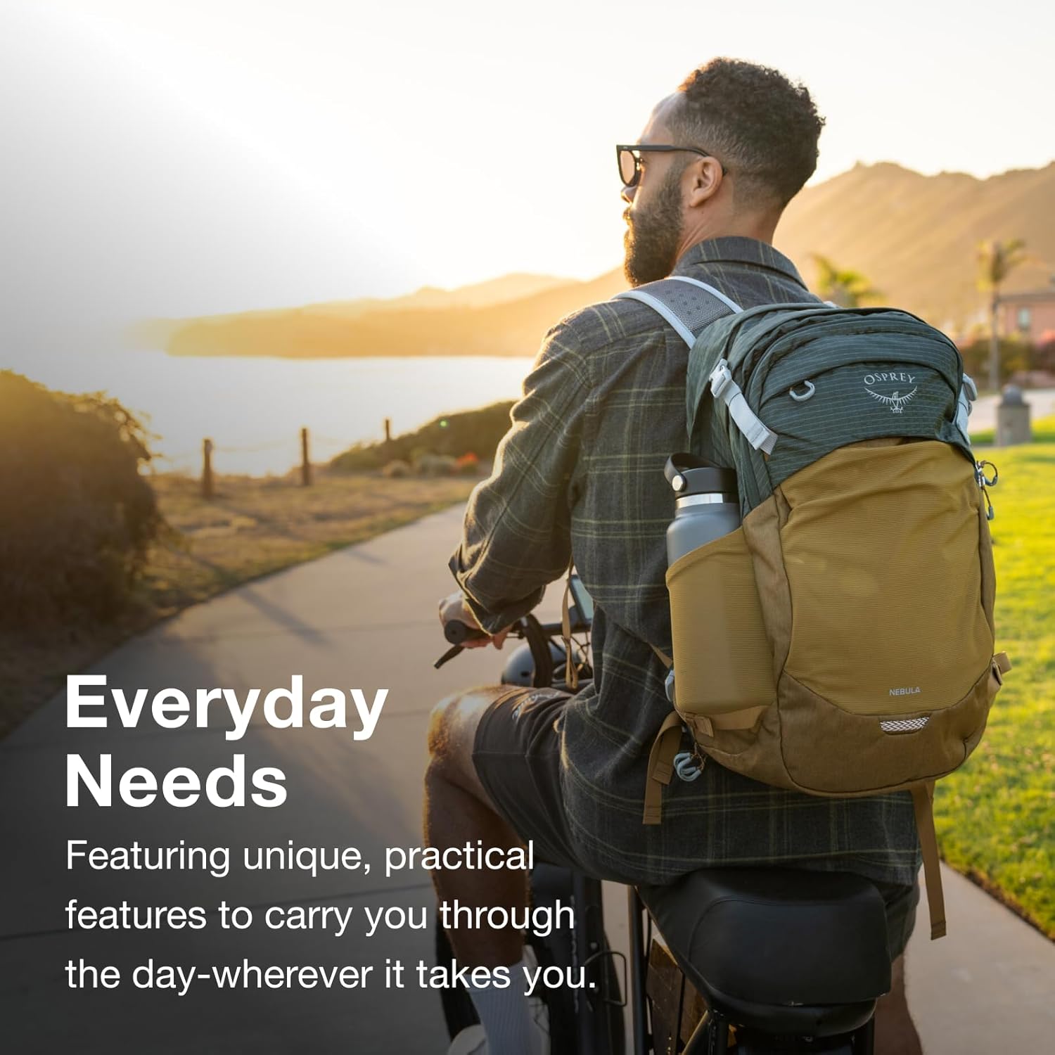 Osprey Nebula Commuter Backpack, Black - Image 3