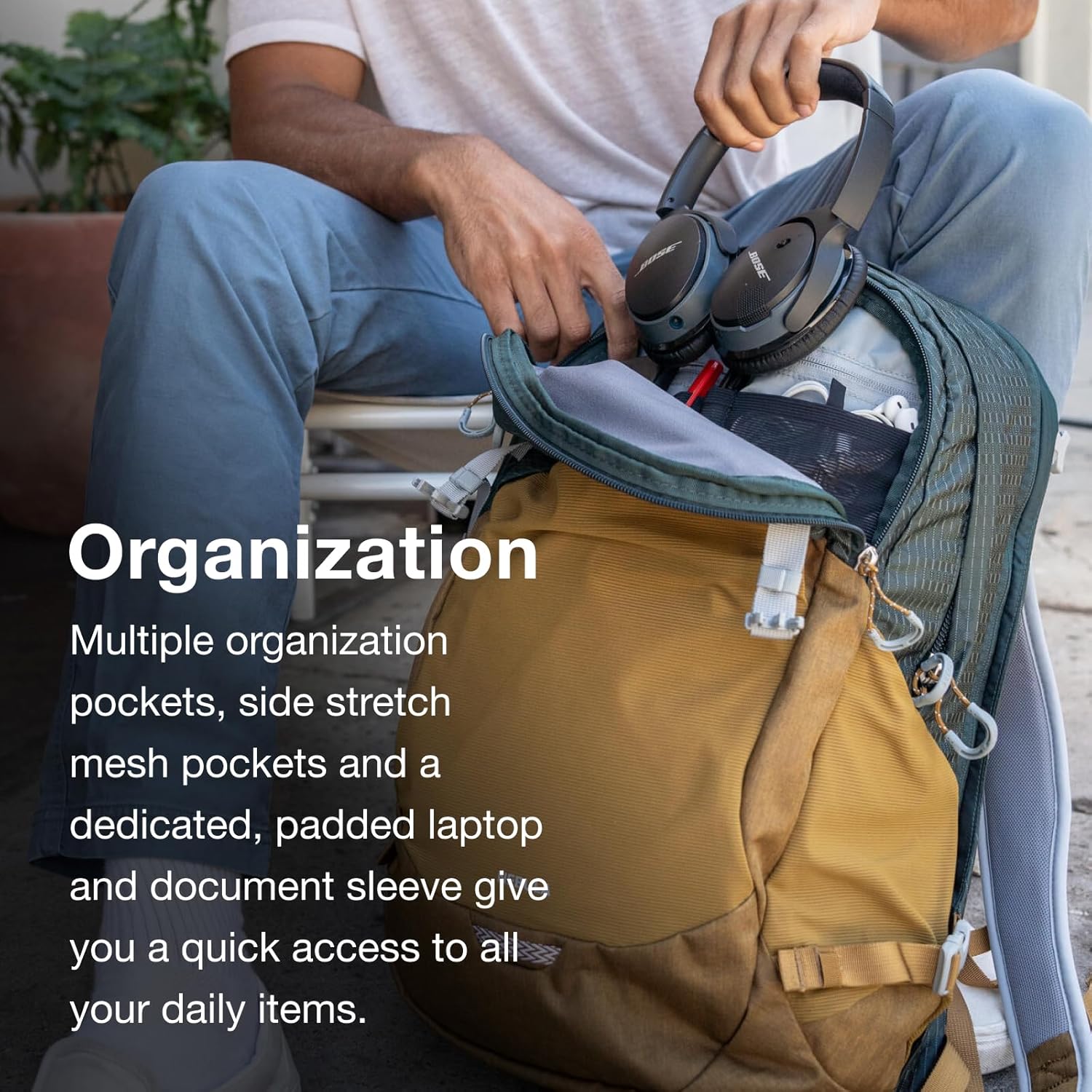 Osprey Nebula Commuter Backpack, Black - Image 4